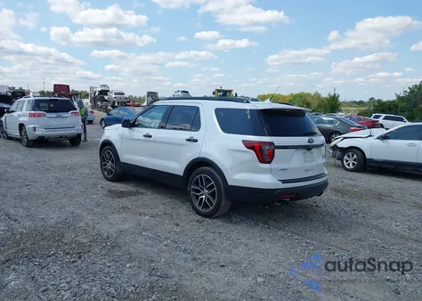 2018 Ford Explorer Sport из США, поврежденный, VIN 1FM5K8GT4JGC61828